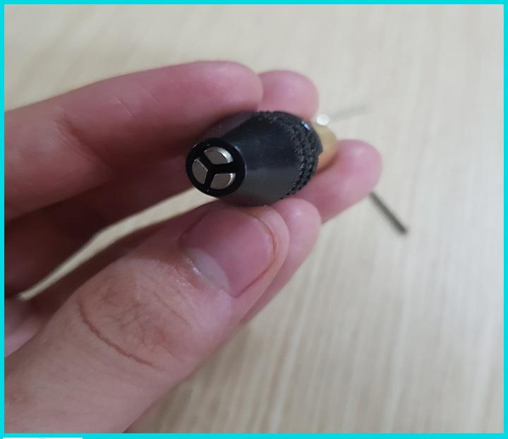 Đầu kẹp mũi khoan cho Motor trục 2mm