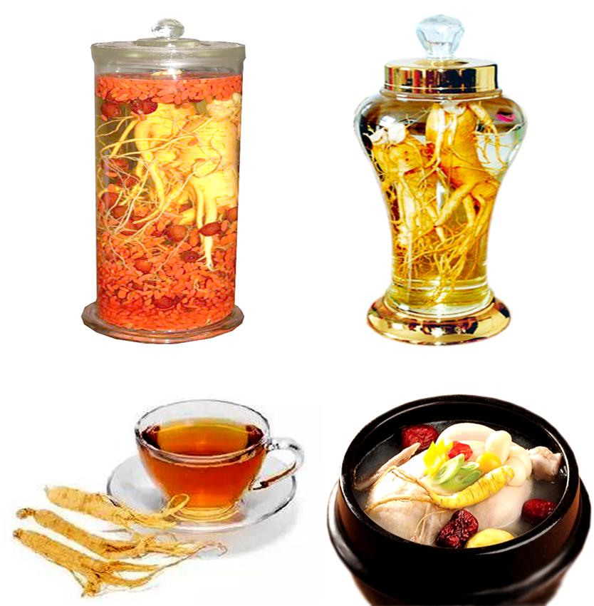 Combo 2 Nhân sâm tươi Hàn Quốc (Loại tốt) - Tặng 200gTáo đỏ