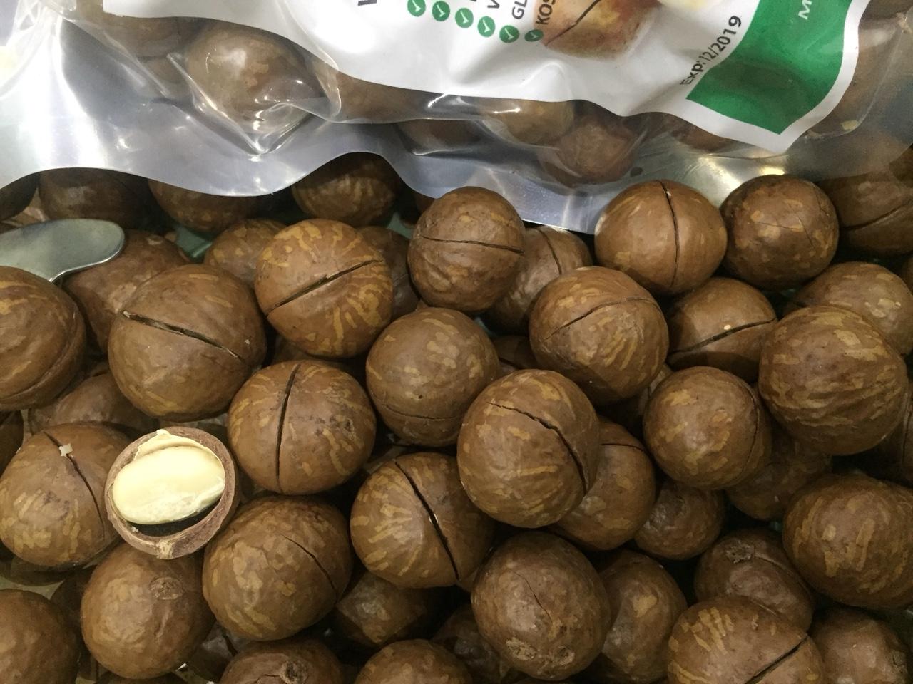 Hạt macca Úc nứt tự nhiên 500g