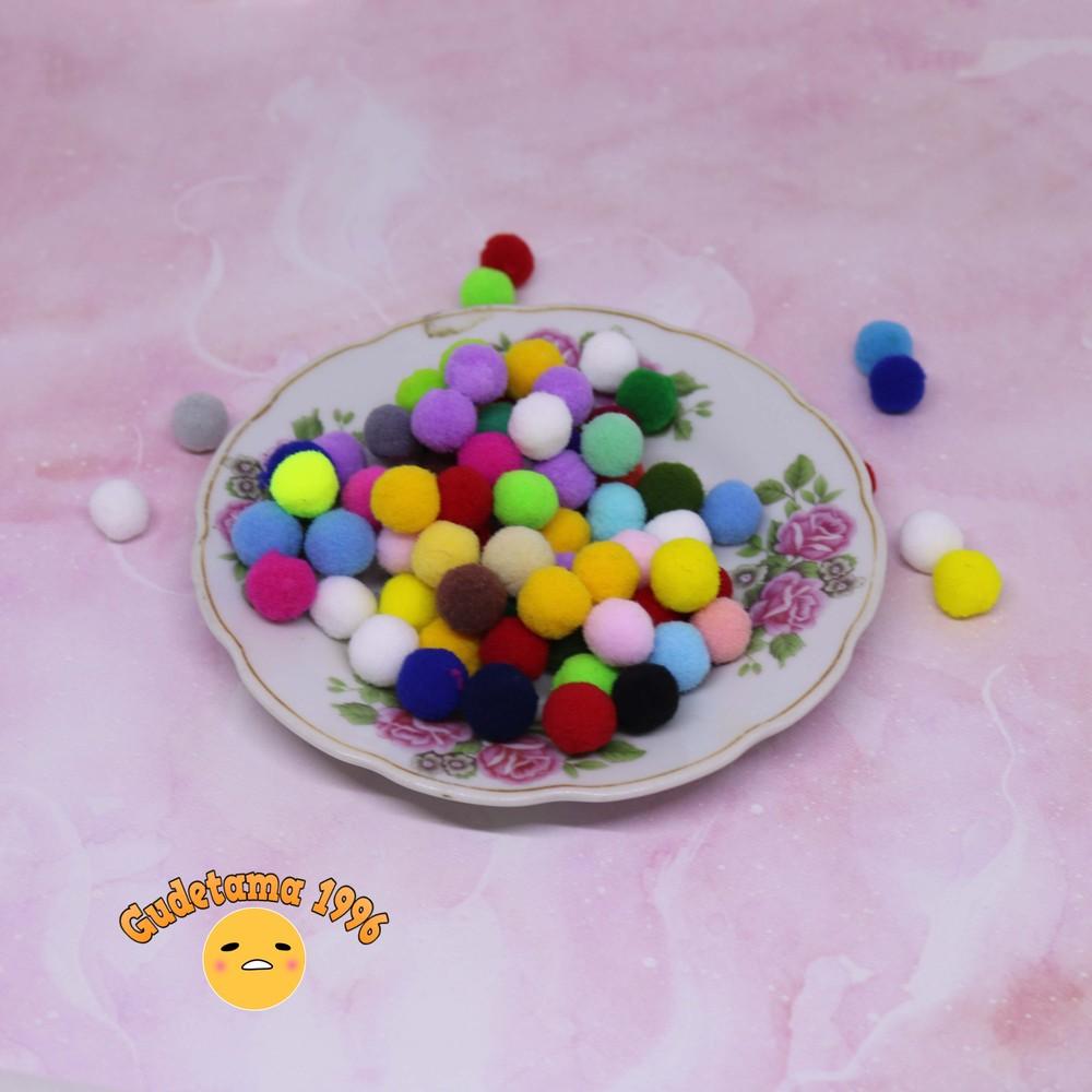 Hạt pom pom 10mm, 15mm