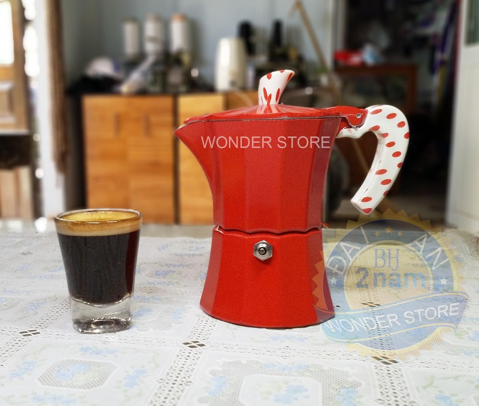 Ấm pha cà phê Espresso Italy phong cách Ý 3 tách (150ml)