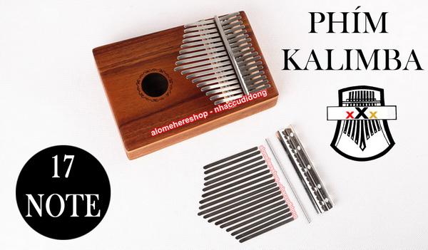 Bộ 17 phím cho đàn Kalimba 17 Note DIY