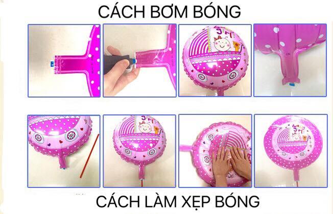 SET BÓNG TRANG TRÍ SINH NHẬT MINION CHO BÉ (MS25)
