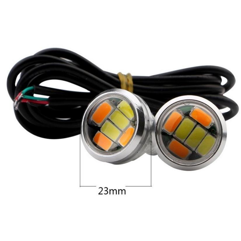 Bộ 2 Đèn Xi Nhan Độ Xe Máy siêu sáng ( sáng đỏ )