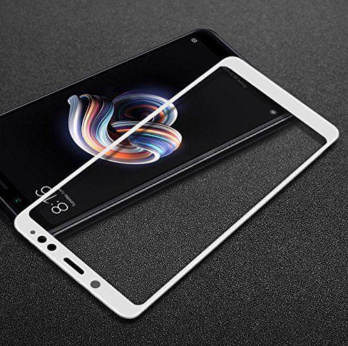 Kính cường lực 5D full keo cho Xiaomi Redmi Note 5 Pro (Trắng)