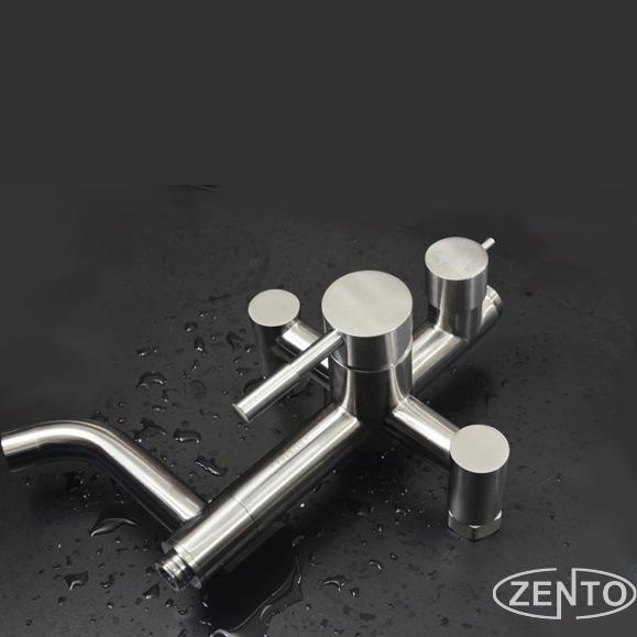 Combo 2 bộ sen cây tắm nóng lạnh inox Zento SUS8503