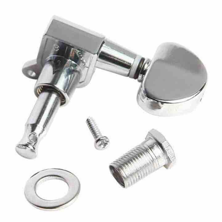 Khoá đàn guitar acoustic đúc đặc(khóa đúc niken, 6 chiếc, đầy đủ phụ kiện)