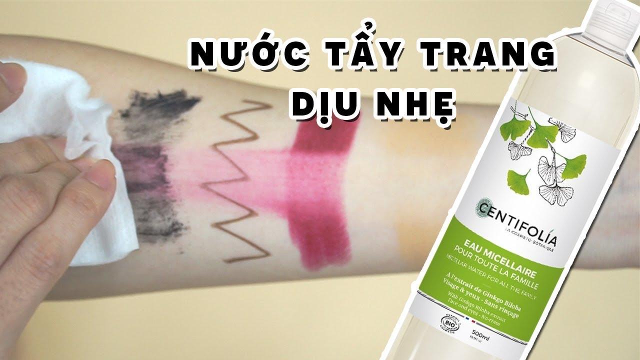 NƯỚC TẨY TRANG RAU MÁ CENTIFOLIA PHÁP