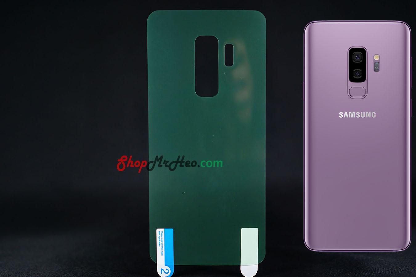 [HCM]Dán Dẻo TPU Full Mặt Sau Lưng Samsung Galaxy S9 - S9 Plus - S9+