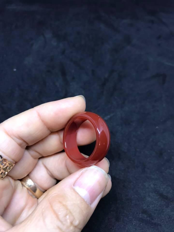 [HCM]NHẪN ĐÁ MÃ NÃO ĐỎ
