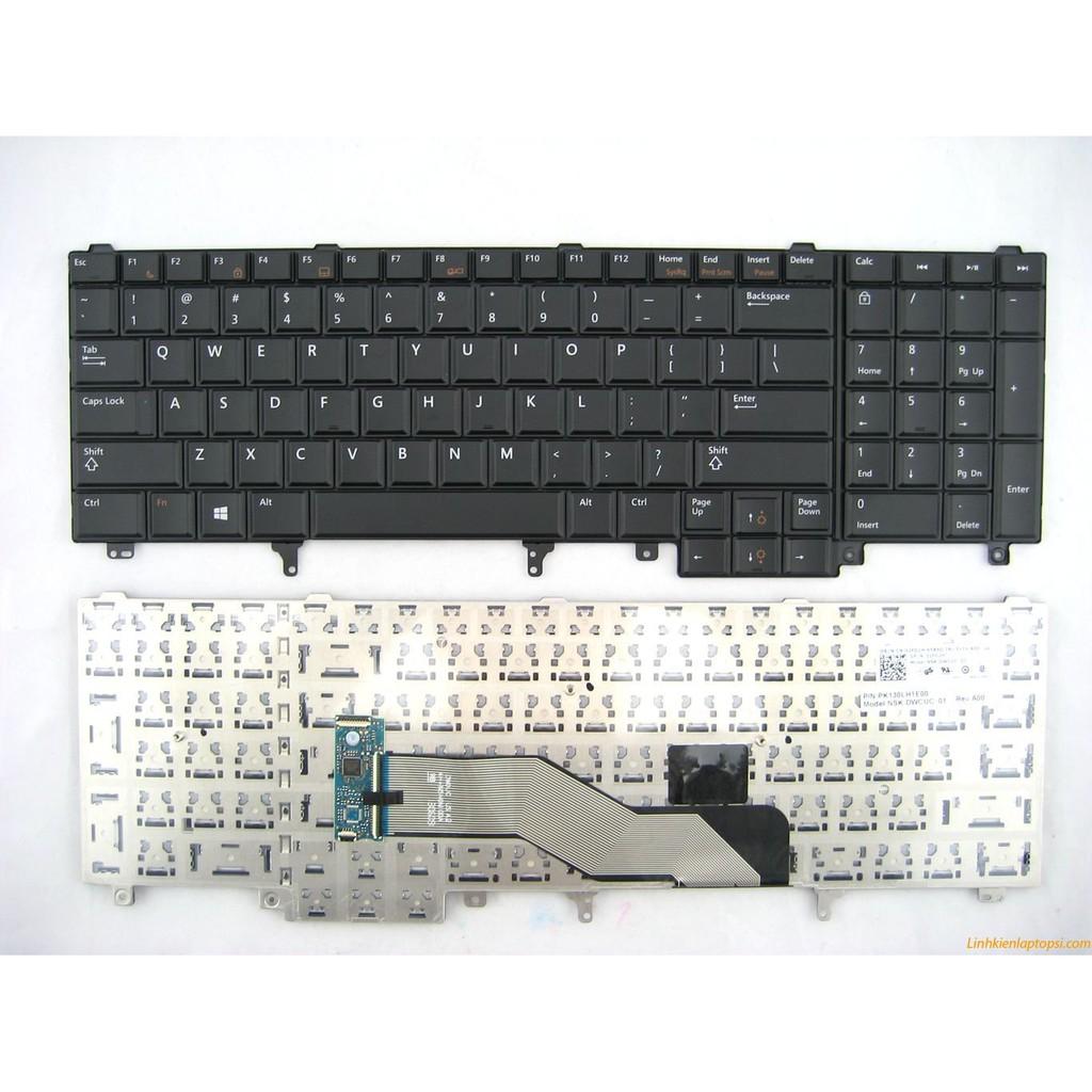 Bàn phím laptop dành cho dell latitude e6520 - dell latitude e6530