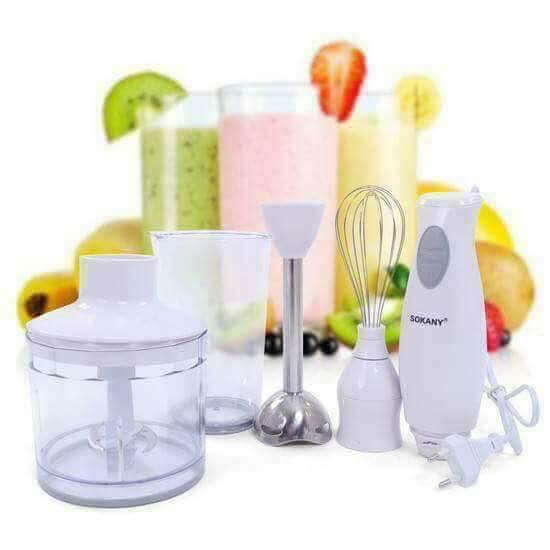 Máy xay cầm tay Sokany HB230A(Trắng)