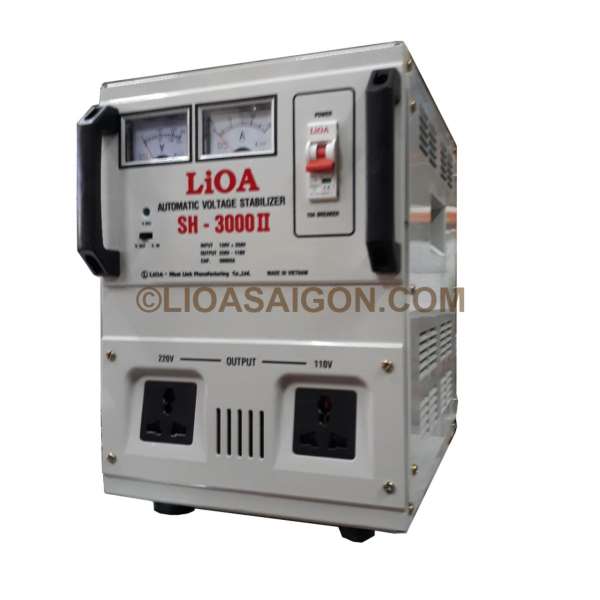 Ổn Áp Lioa 1p Sh-3kva – Sh-3000(Xám)