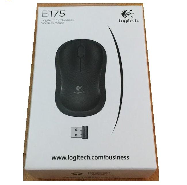 Chuột quang Logitech B175 (Xám đen)