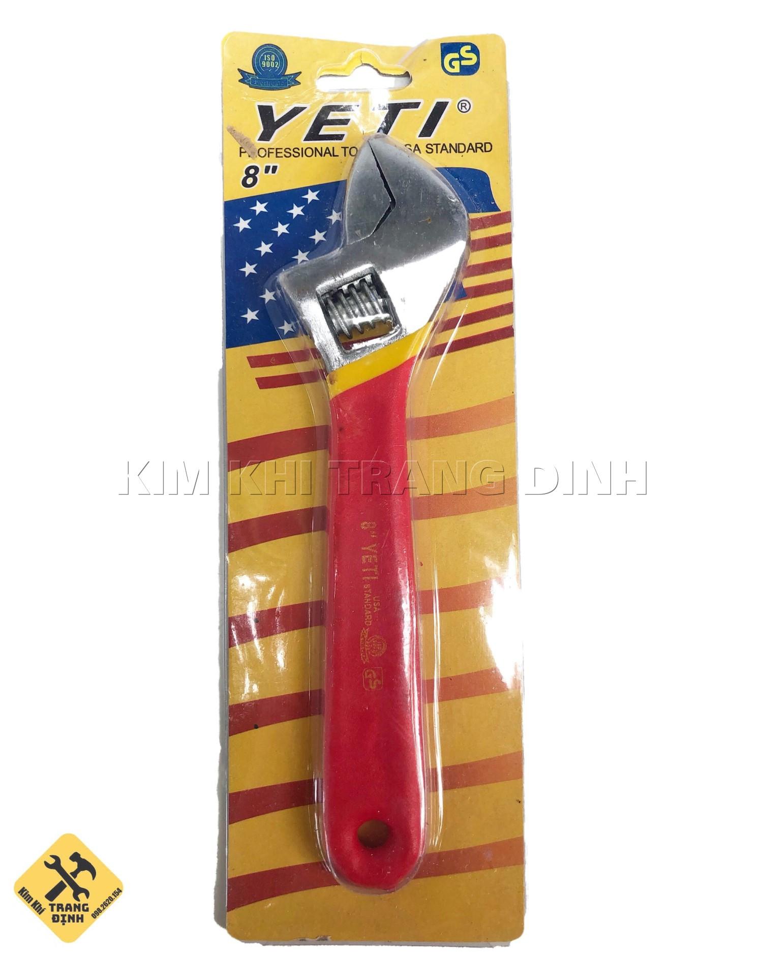 Mỏ Lết YE.TI 8" - 200mm Cao Cấp Siêu Bền