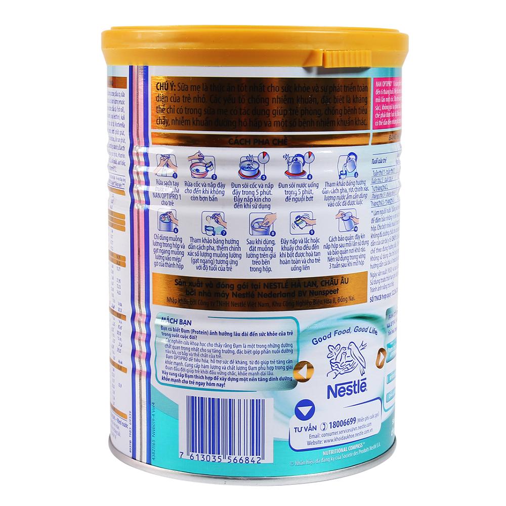 Combo 2 lon Sữa Nan Pro HMO 1 400g