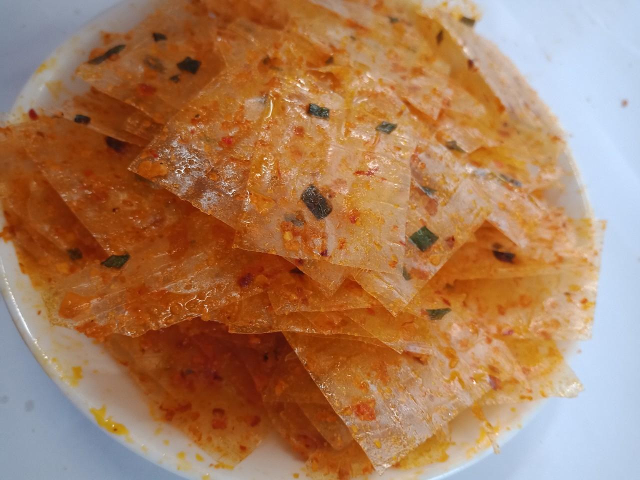 1kg bánh tráng sa tế trộn tép có hành