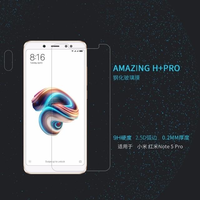 Kính cường lực Trong suốt cho Xiaomi Redmi Note 5 / Note 5 Pro