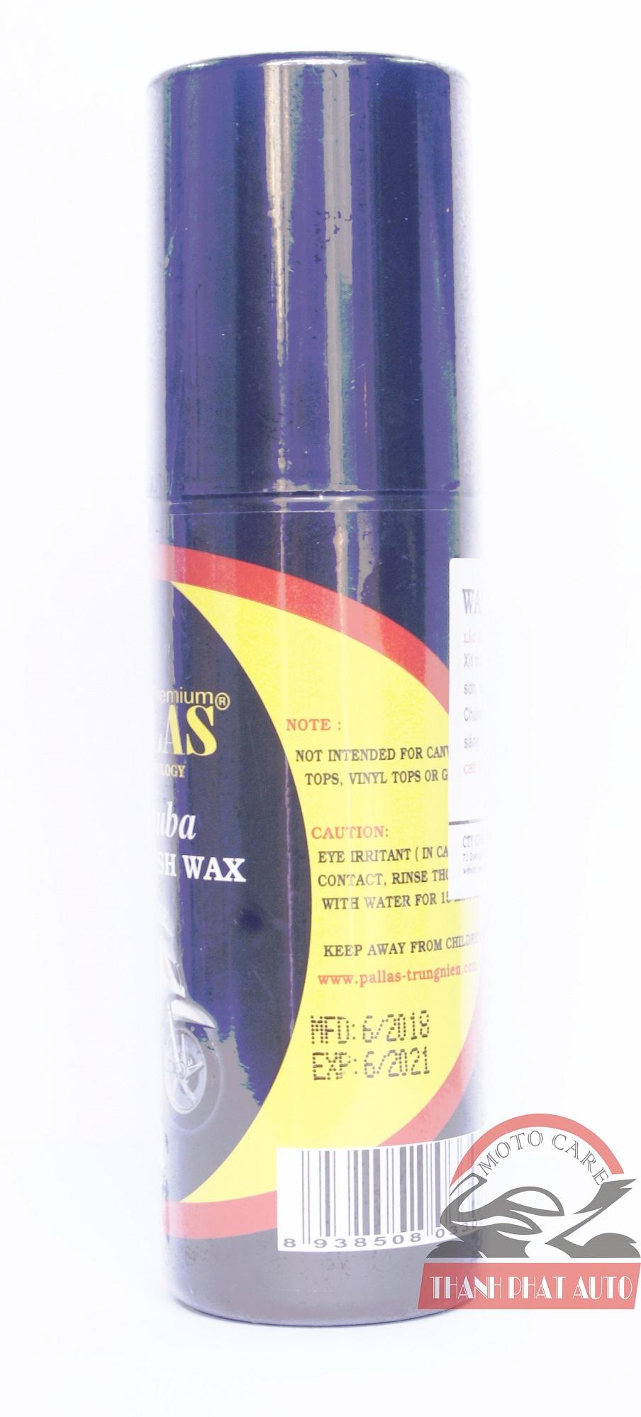 [HCM]Wax dưỡng bóng sơn xe 120ml