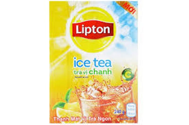 COMBO 3 HOP Trà Lipton Ice Tea Hương Chanh (14g x 16 gói)