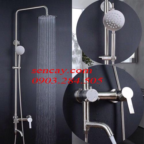 Sen  tắm nóng lạnh inox 304 : 012