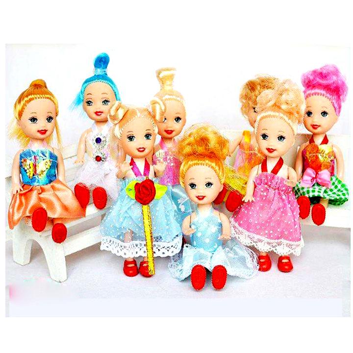 Set Bộ Phụ Kiện Búp Bê 113 Chi Tiết + (Tặng Kèm Búp Bê Chibi + 1 Búp Bê 12 Khớp 30cm)