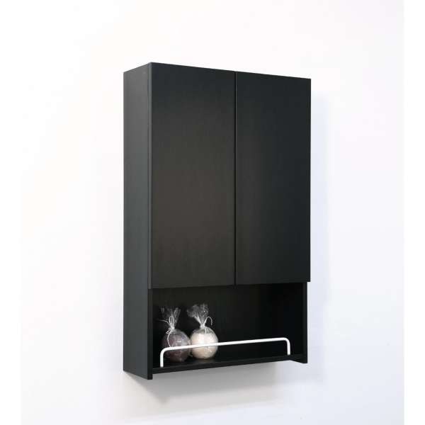 Nội thất phòng tắm -> Tủ gương phòng tắm -> Black Modern Opened Cabinet