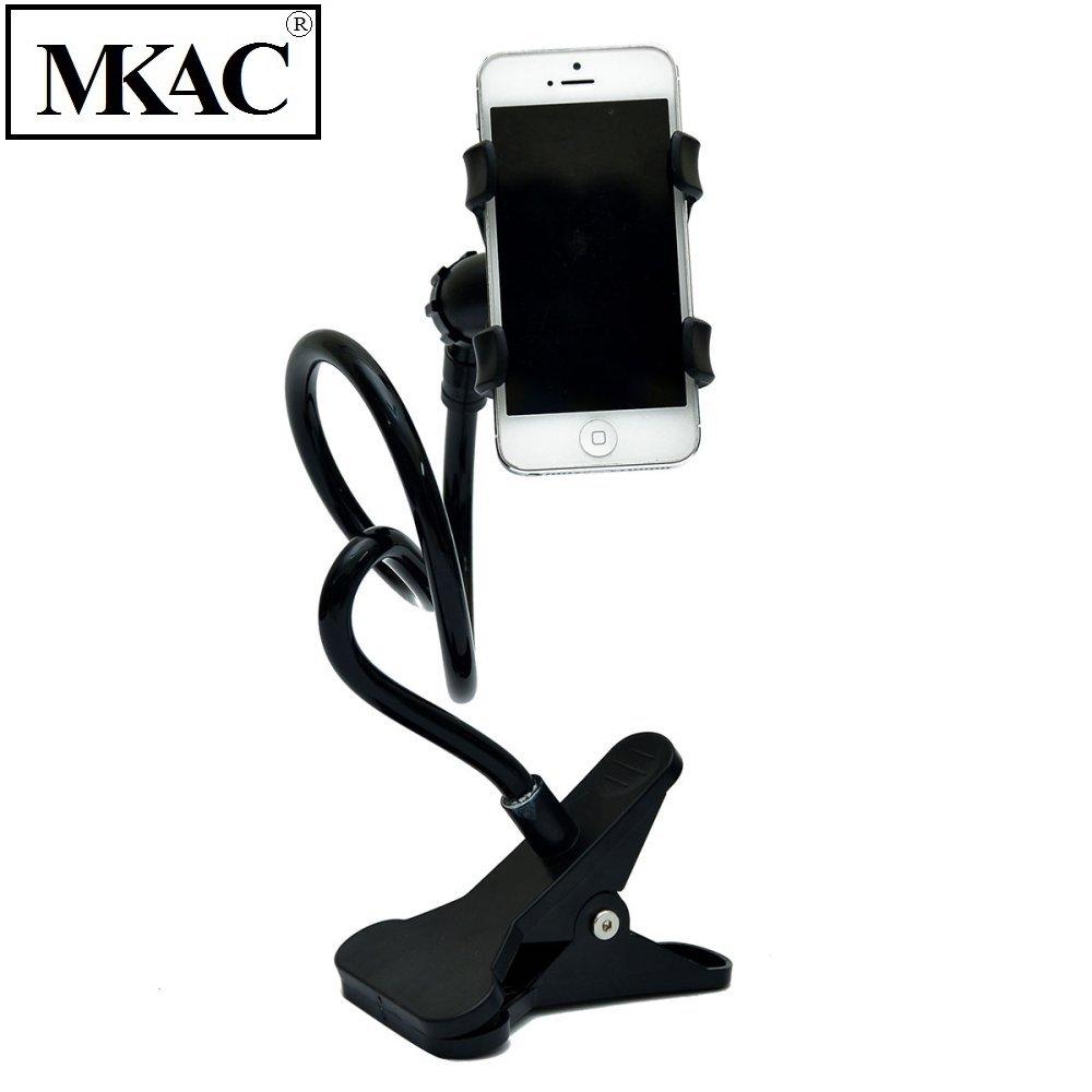 [HCM]Đế kẹp điện thoại đuôi khỉ (Đen) - MKAC
