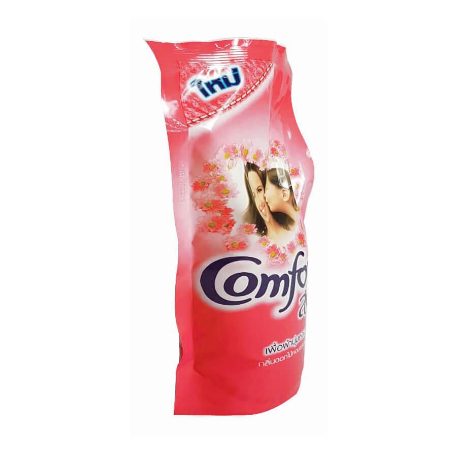 Thùng nước xả vải Comfort đỏ Thái Lan 580ml (24 gói)