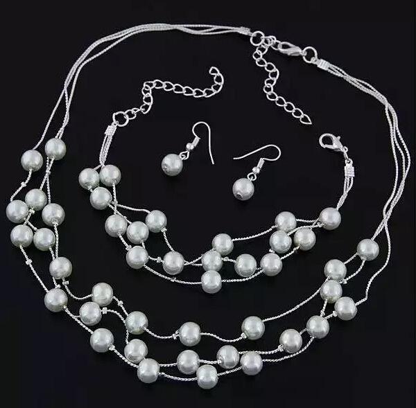 DÂY CHUYỀN NGỌC TRAI (BỘ TRANG SỨC) - DC0803