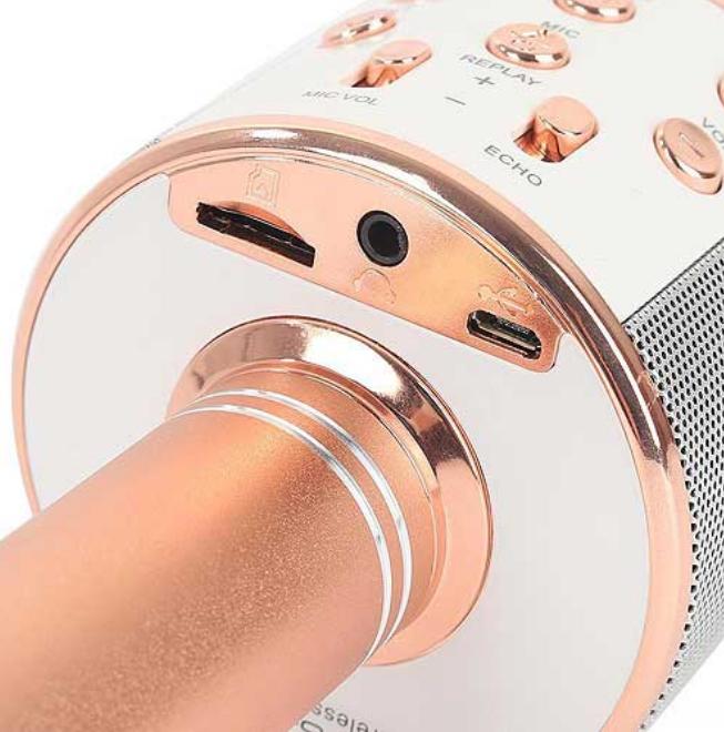 Micro hát karaoke Bluetooth 3in1 kèm loa WS-858 - DCWS858