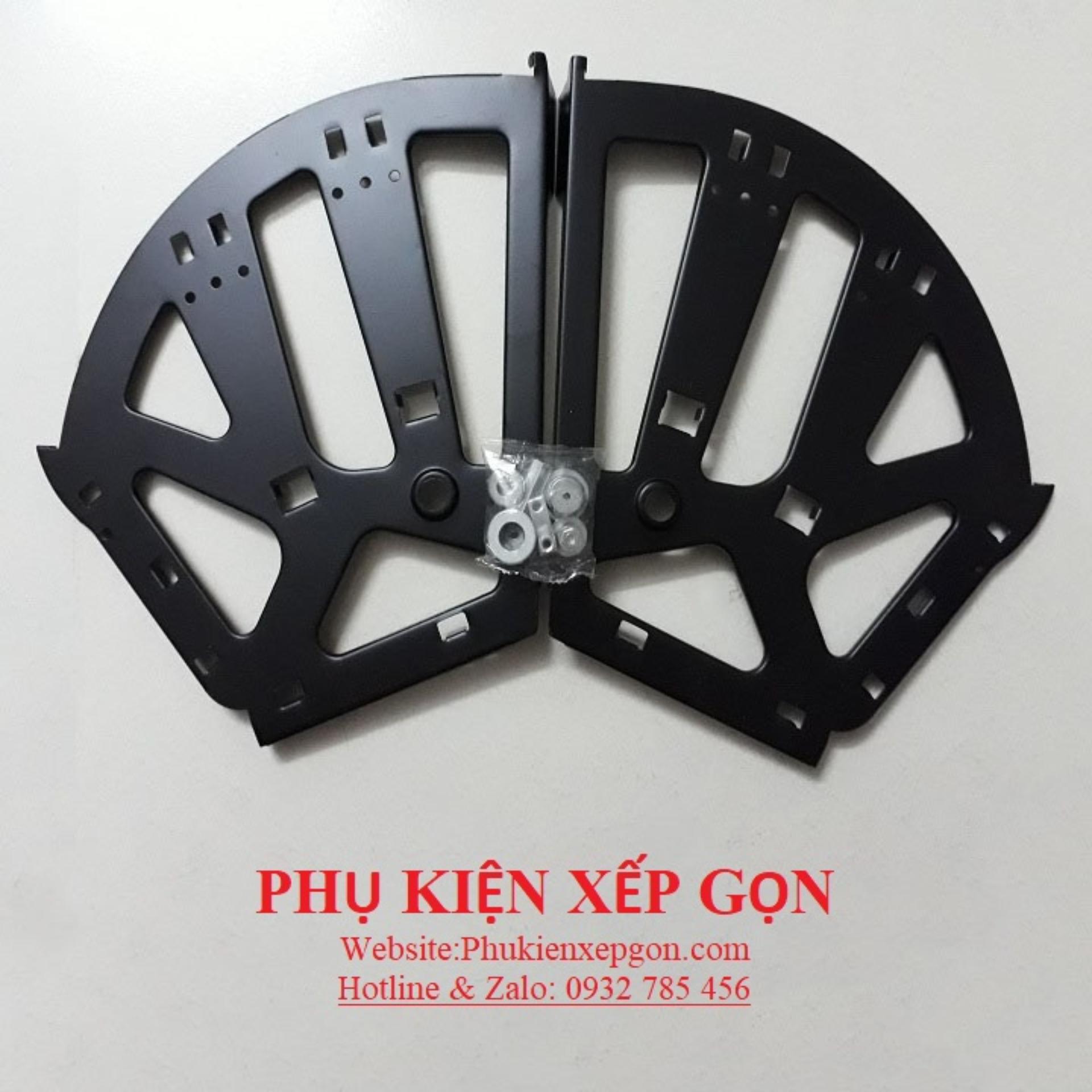 Bản lề tủ giày thông minh 3 ngăn, sắt sơn tĩnh điện (cặp).