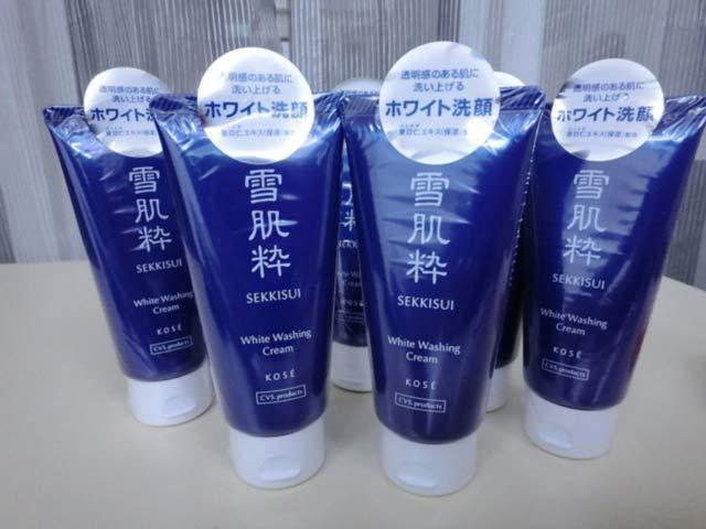 Sữa rửa mặt Kose Sekkisui White Washing Cream