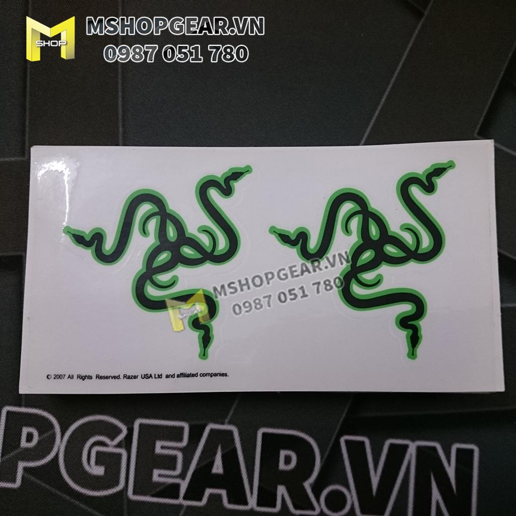 Sticker Logo Razer xanh