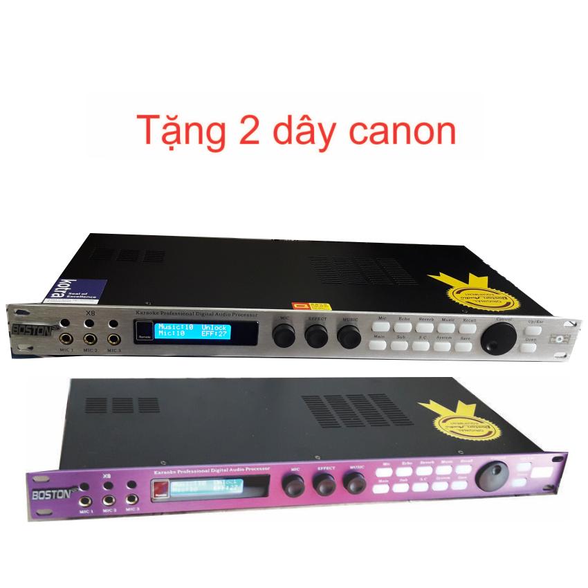 Mixer Vang Số Và Chống Hú Cao Cấp Boston X8