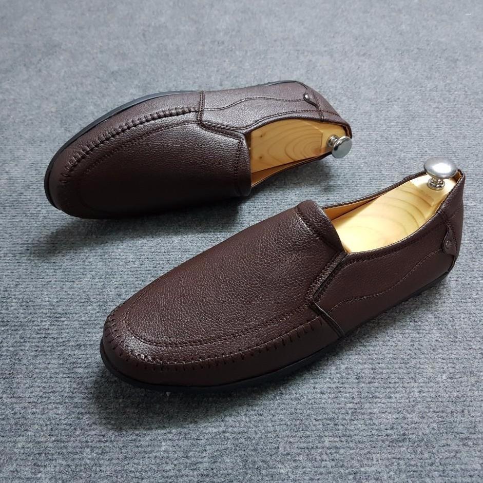 Giày Lười Nam Da Mềm Lịch Lãm