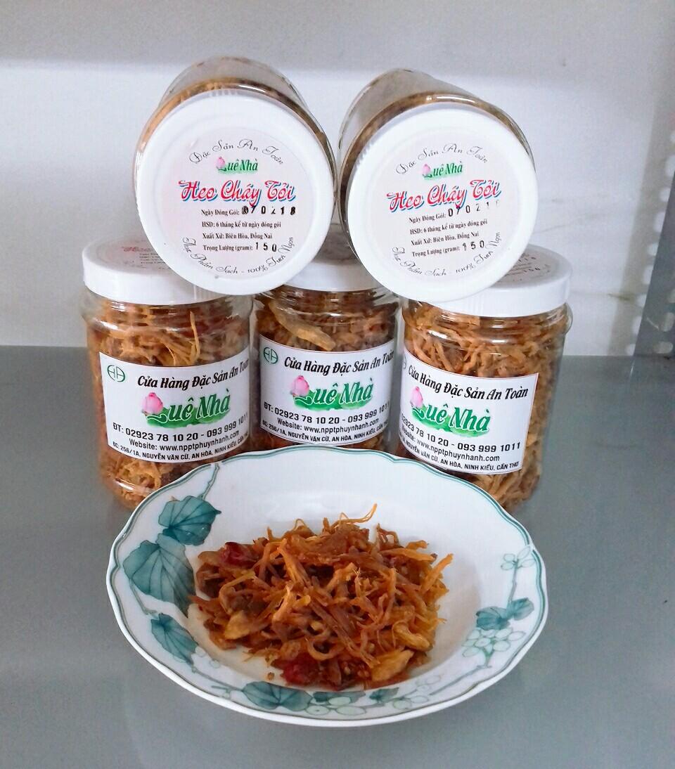 KHUYẾN MÃI 15% HEO CHÁY TỎI - 150G