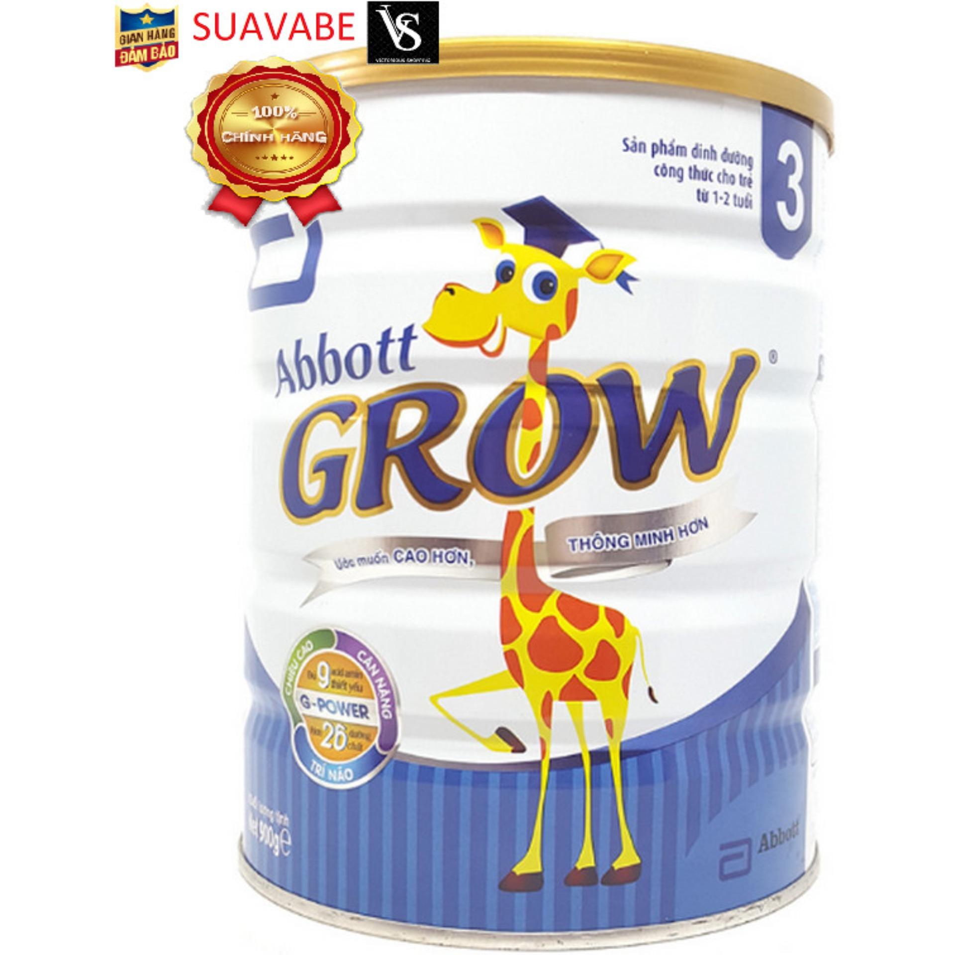 Sữa Abbott Grow 1+ 850g (1-2 tuổi) (Tên cũ: Abbott Grow 3 900g)