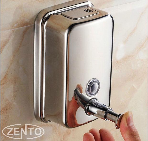Bình đựng nước rửa tay gắn tường inox Zento HC302