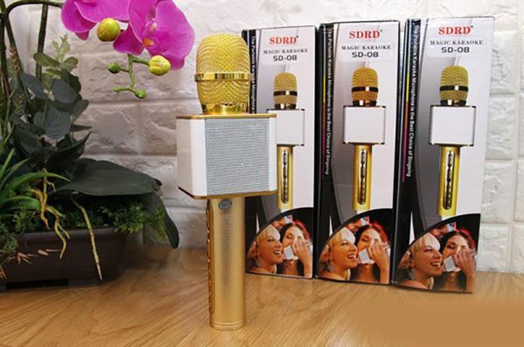 Mic karaoke SD08 cao cấp loại 1