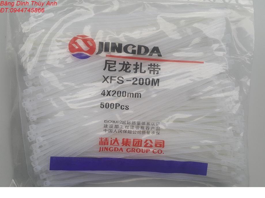 Dây Thít, Dây Buộc, Dây Lạt Nhựa 3x200mm ( Túi 500 sợi )