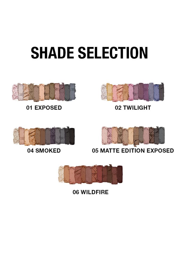 Bảng phấn mắt Absolute Newyork Icon Palette AIEP06 Wildfire