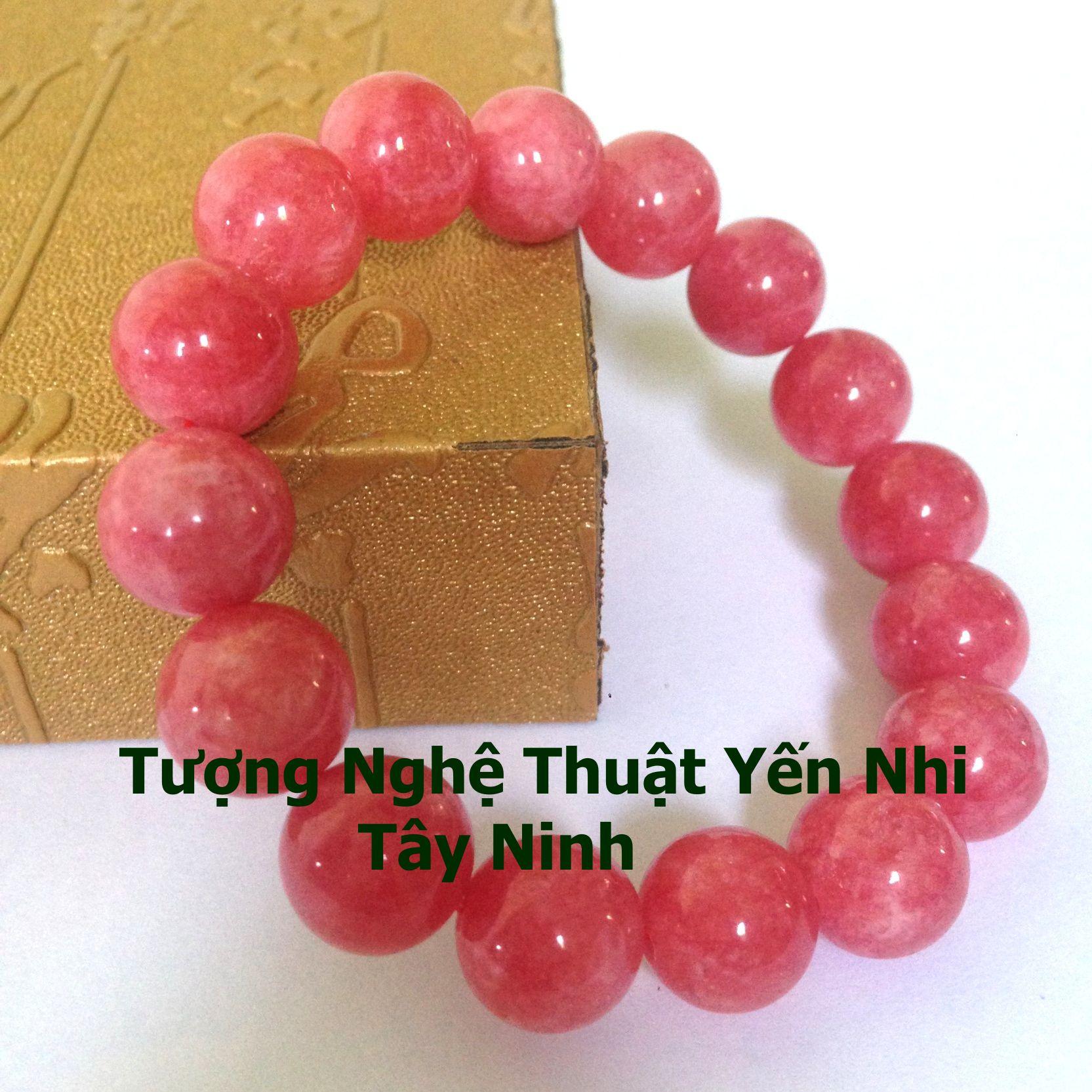 Vòng tay RUBY ẤN hạt 12ly