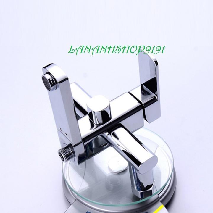 Bộ Sen Cây Vuông ( Nóng Lạnh ) Inox 304 Cao Cấp