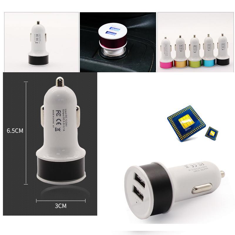 Cốc sạc 2 cổng USB trên Oto UB2