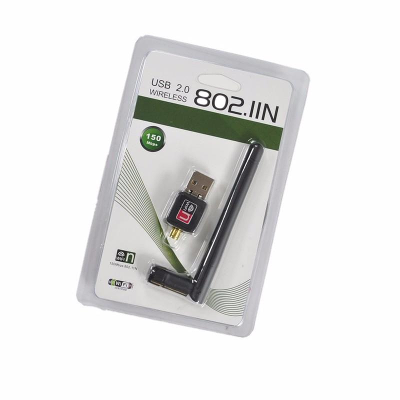 USB THU WIFI ANTEN RỜI CHUẨN 802.11 B/G/N