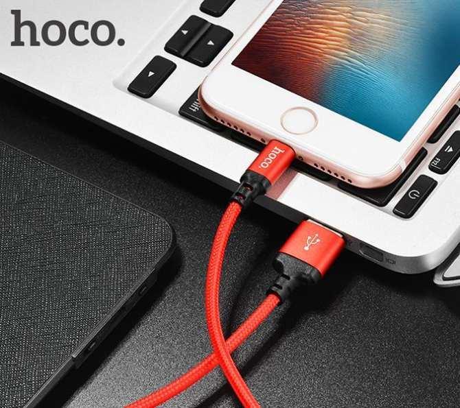 CÁP DÙ SẠC NHANH MICRO USB DÀI 1 MÉT HOCO X14 CHO IPHONE,IPAD
