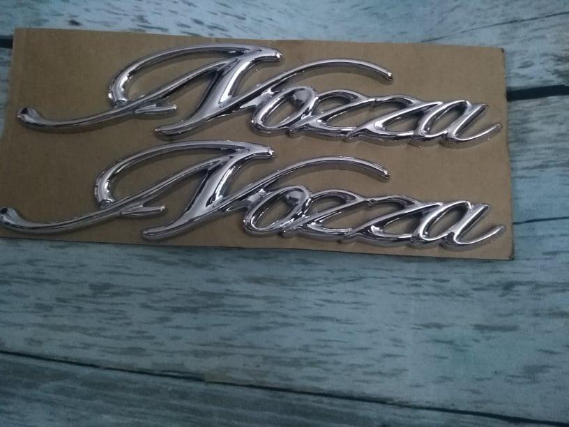 Bộ tem decal chữ nổi nozza