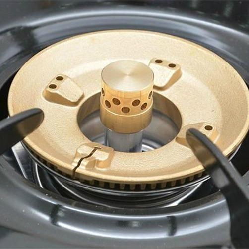 [NTT] Bếp gas đôi Rinnai RV-577 (BK) (Bạc)