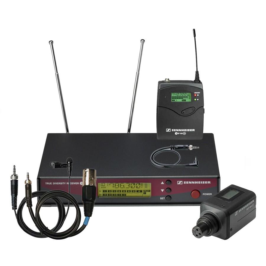 [HCM]Micro cài áo Và đeo tai không dây Sennheiser EW100-G2 (122g2)